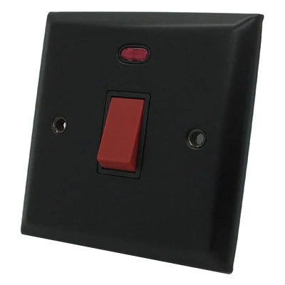 Grande Black Cooker (45 Amp Double Pole) Switch