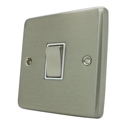 Timeless Satin Stainless Light Switch