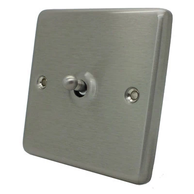 Timeless Satin Stainless Intermediate Toggle (Dolly) Switch