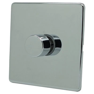 Smooth Polished Chrome Intelligent Dimmer