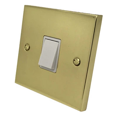 Edward Polished Brass Light Switch