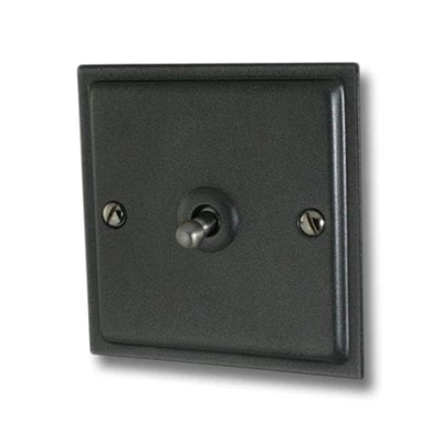 Nouveau Dark Pewter Toggle (Dolly) Switch