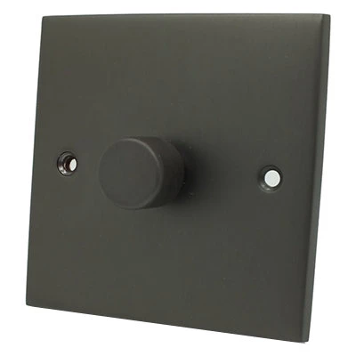 Trim Silk Bronze Push Light Switch