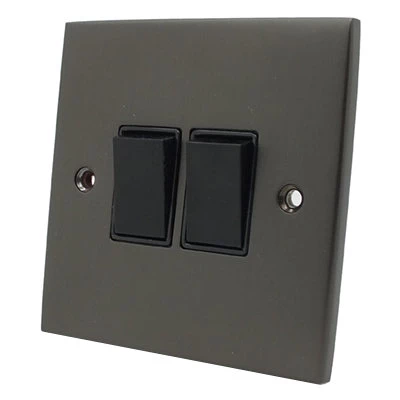 Trim Silk Bronze Intermediate Switch and Light Switch Combination