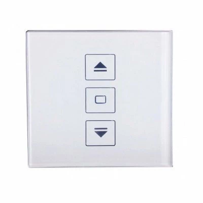RetroTouch Crystal White Glass Shutter Switch