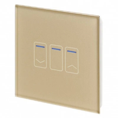 RetroTouch Crystal Crystal Brass Glass Touch Dimmer