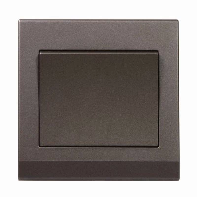 Simplicity Charcoal Light Switch