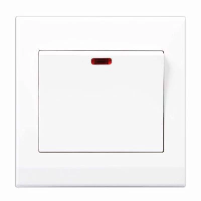 Simplicity White 20 Amp Switch