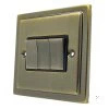 Deco Antique Brass Light Switch - Click to see large image