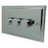 Deco Polished Chrome LED Dimmer - Click to see large image