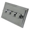 Deco Polished Chrome LED Dimmer - Click to see large image