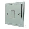 Deco Polished Chrome Light Switch - Click to see large image