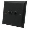Grande Black Toggle (Dolly) Switch - Click to see large image