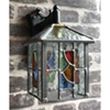Burford Outdoor Leaded Lantern | Porch Light - Click to see large image