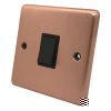 Timeless Classic Brushed Copper Intermediate Light Switch - Click to see large image