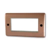 Timeless Classic Brushed Copper Modular Plate - Click to see large image