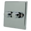 Timeless Classic Polished Chrome Intelligent Dimmer - Click to see large image