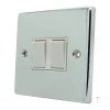 Timeless Classic Polished Chrome Light Switch - Click to see large image