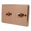 Timeless Classic Polished Copper Intelligent Dimmer - Click to see large image