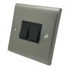 Timeless Classic Satin Chrome Light Switch - Click to see large image