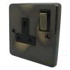 Timeless Aged Switched Plug Socket - Click to see large image