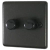 Timeless Black Graphite Intelligent Dimmer - Click to see large image