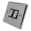 Timeless Polished Chrome Light Switch - Click to see large image
