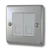 Timeless Polished Chrome Telephone Extension Socket - Click to see large image