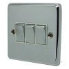 Timeless Polished Chrome Light Switch - Click to see large image