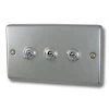 Timeless Polished Chrome Toggle (Dolly) Switch - Click to see large image