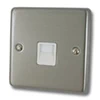 Timeless Satin Stainless Telephone Master Socket - Click to see large image
