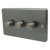 Timeless Satin Stainless LED Dimmer - Click to see large image