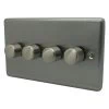 Timeless Satin Stainless LED Dimmer - Click to see large image