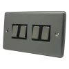 Timeless Satin Stainless Light Switch - Click to see large image
