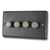 Timeless Dark Pewter Intelligent Dimmer - Click to see large image