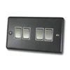 Timeless Dark Pewter Light Switch - Click to see large image