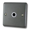 Timeless Dark Pewter Flex Outlet Plate - Click to see large image