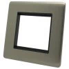 Smooth Brushed Chrome Modular Plate - Click to see large image