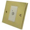 Edward Polished Brass PIR Switch - Click to see large image