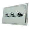 Nouveau Polished Chrome Intelligent Dimmer - Click to see large image