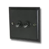 Nouveau Dark Pewter Toggle (Dolly) Switch - Click to see large image