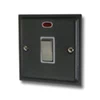 Nouveau Dark Pewter 20 Amp Switch - Click to see large image