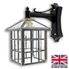 Harvington Gothic - Clear Outdoor Leaded Lantern | Porch Light