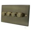 Trim Antique Brass LED Dimmer - Click to see large image