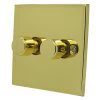 Trim Polished Brass LED Dimmer - Click to see large image
