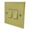 Trim Polished Brass Light Switch - Click to see large image