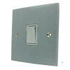 Trim Satin Chrome Intermediate Light Switch - Click to see large image