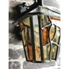 Ludlow Outdoor Leaded Lantern | Porch Light - Click to see large image