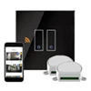 RetroTouch Crystal Black Glass WiFi Dimmer - Click to see large image