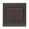 Simplicity Charcoal Light Switch - Click to see large image